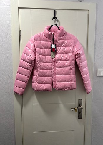 Tommy Hilfiger Pembe Kadın Montu