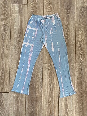 batik desenli penti mavi pijama altı