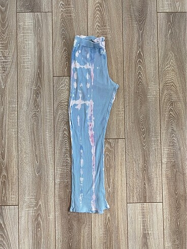 Penti batik desenli penti mavi pijama altı