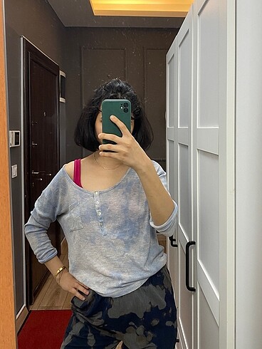 batik desenli salaş üst