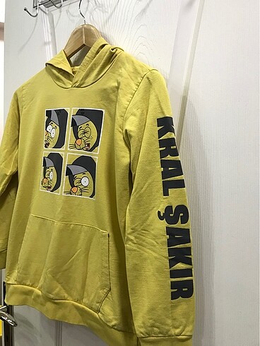 11-12 Yaş Beden çeşitli Renk Çocuk sweatshirt