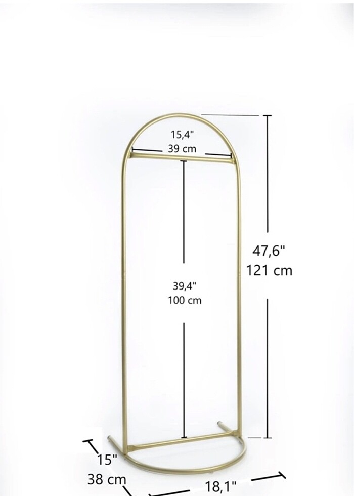 Butik stil oval askı - Görsel 2