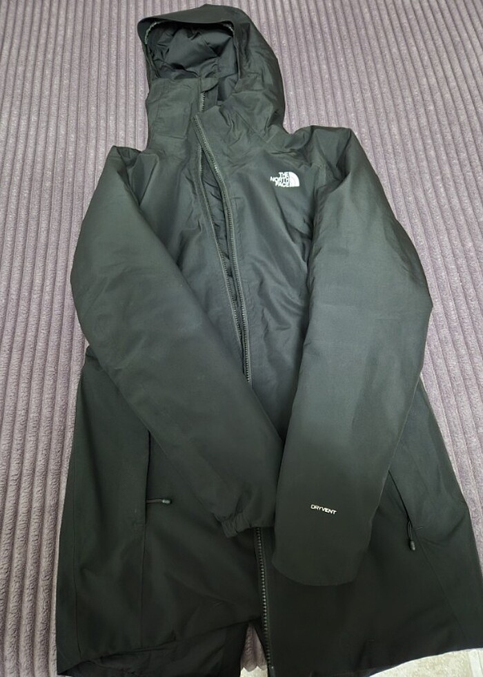 The north face marka orijinal parka - Görsel 3