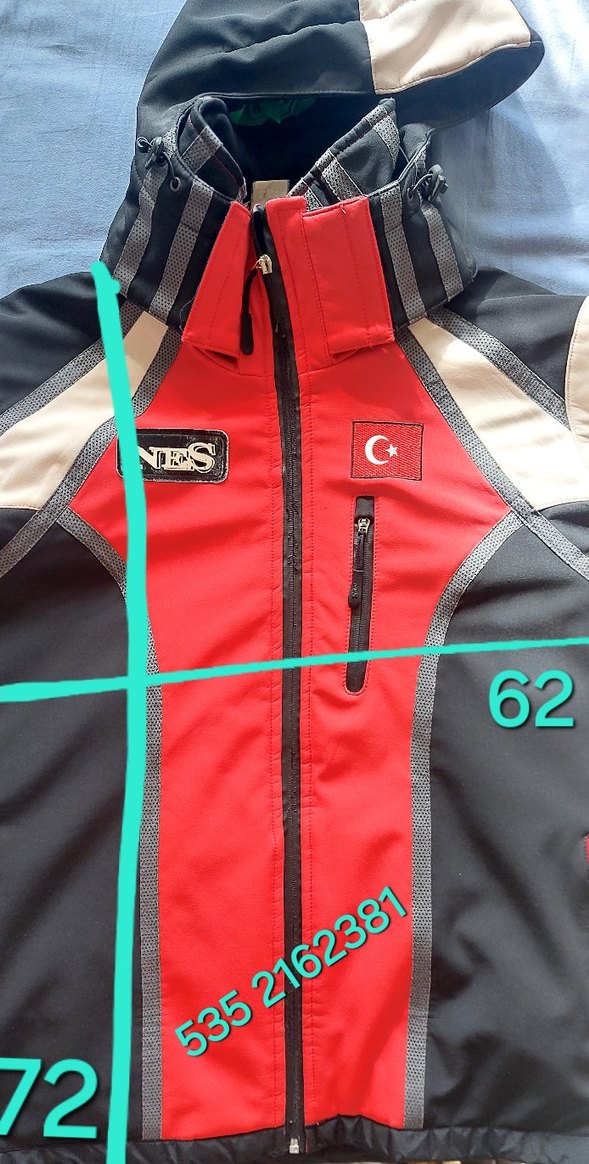 Nes kayak milli takım montu unisex - Görsel 3