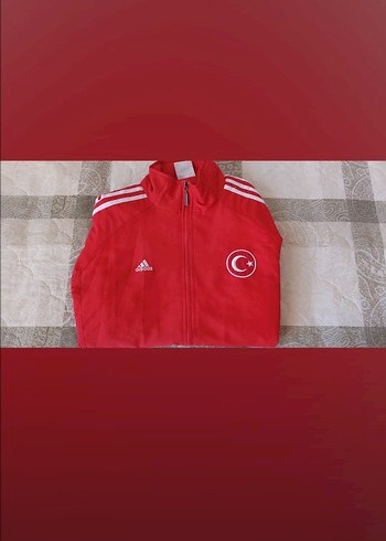 m Beden milli takım Fermuarlı erkek Kadın Eşofman Üstü