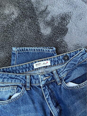 32 Beden Koton mom jean