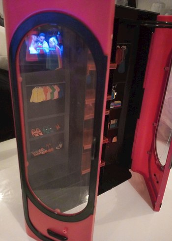 Barbie gardırop oyuncak - Görsel 4