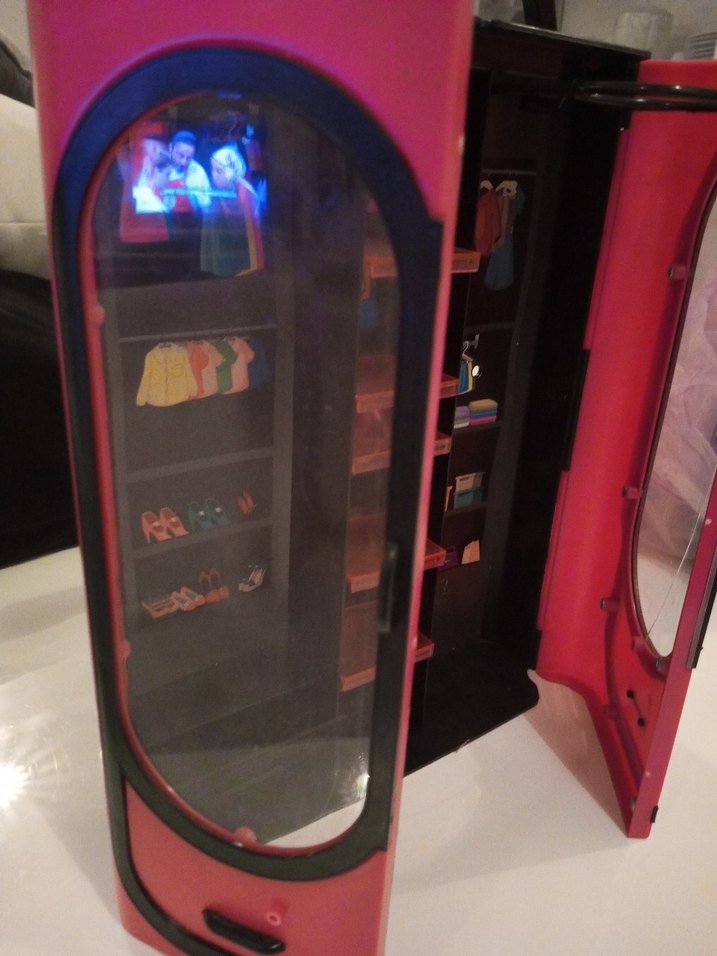 Barbie gardırop oyuncak - Görsel 4