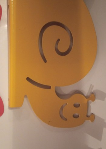 Çocuk odası raf tutucu salyangoz - Görsel 3