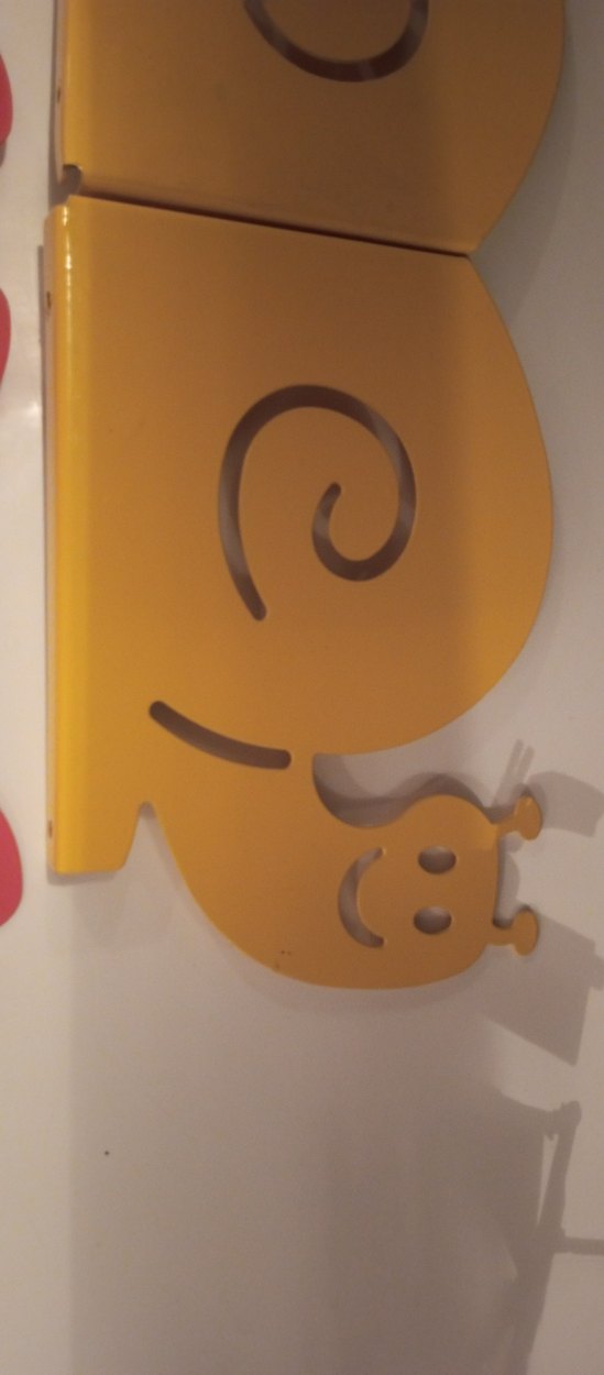 Çocuk odası raf tutucu salyangoz - Görsel 3