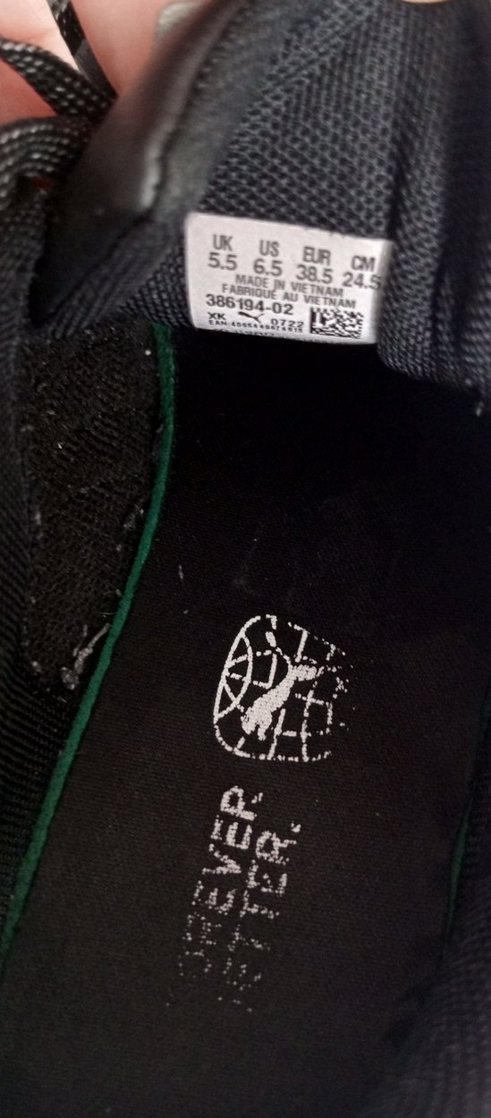 Siyah Puma Kadın Spor Ayakkabı - Görsel 3