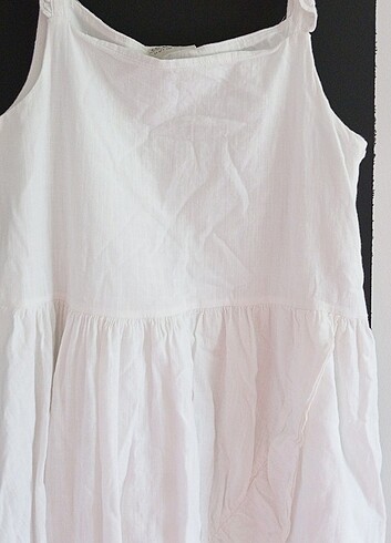 11-12 Yaş Beden beyaz Renk LCW Kİds kız çocuk poplin elbise 