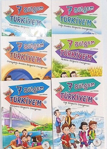 7 Bölgem Türkiye'm (4. Sınıflar İçin)