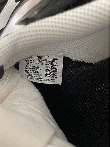 37,5 Beden Nike orjinal