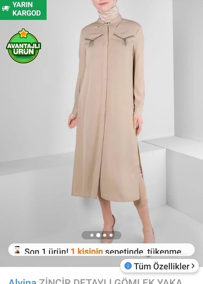 Alvina tunik - Görsel 3