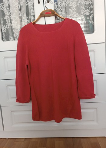 Yuvarlak Yaka, Uzun Kollu Kadın Kazak - Görsel 3