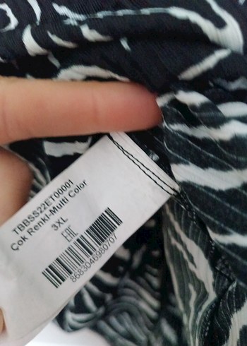 Siyah Zebra Desenli Mini Etek - Görsel 5