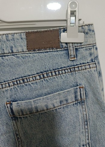 Rahat Kesim Midi Kadın Kot Pantolon - Görsel 5