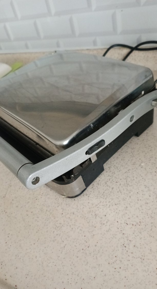 Gri Paslanmaz Çelik Tost Makinesi - Görsel 3