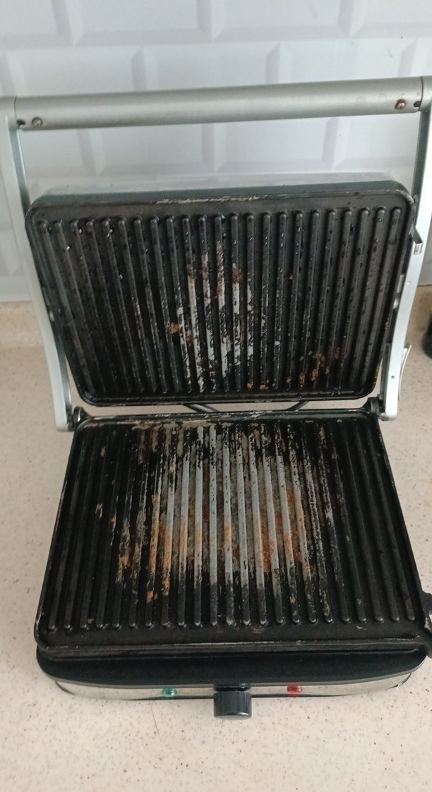 Gri Paslanmaz Çelik Tost Makinesi - Görsel 4