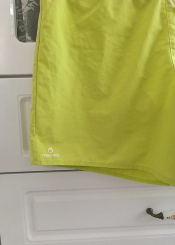 Erkek Sarı Mini Şort Mayo - Görsel 2