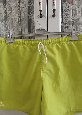 Erkek Sarı Mini Şort Mayo - Görsel 3