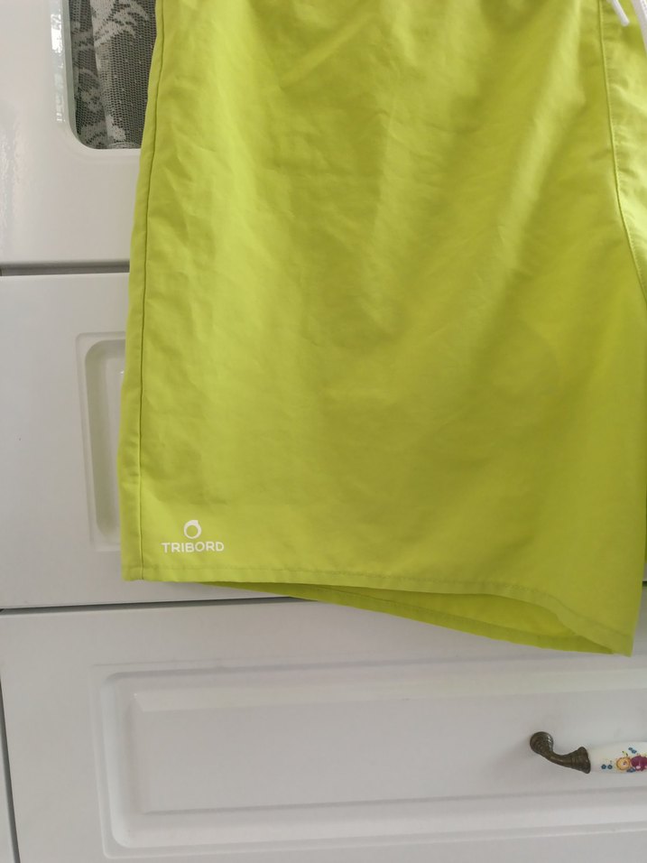 Erkek Sarı Mini Şort Mayo - Görsel 2