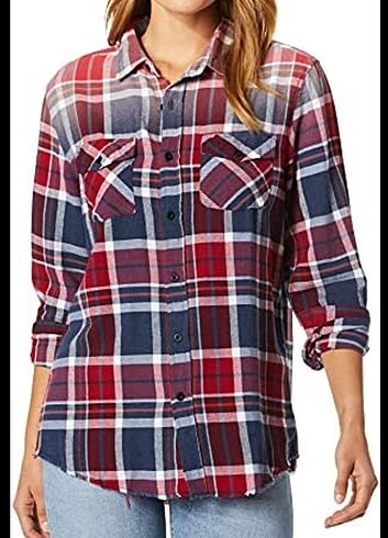 VİNTAGE EKOSE KIŞLIK GÖMLEK - Görsel 7