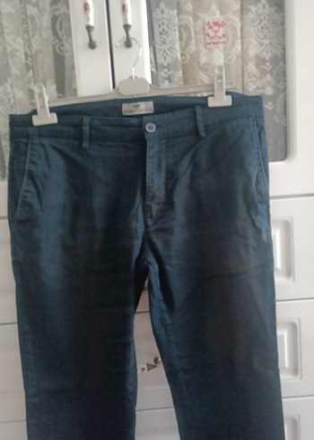 44 Beden Lacivert Normal Kesim Erkek Denim Pantolon