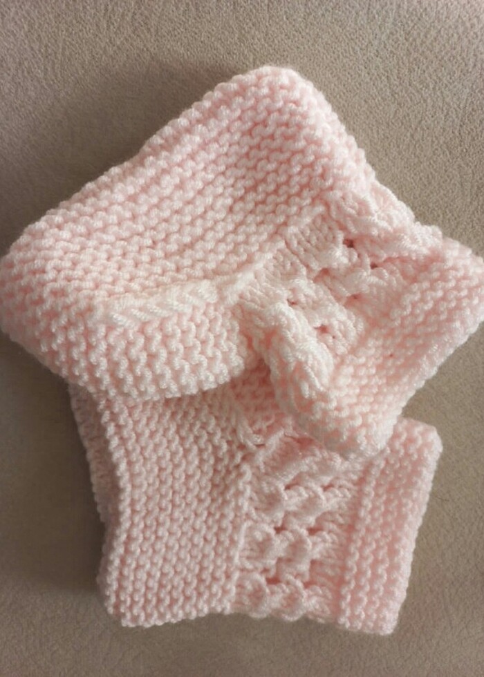 BEBEK YELEK VE PATİK (HANDMADE) - Görsel 3