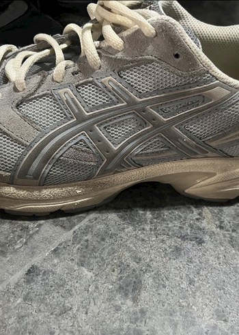 41,5 Beden Gri Bağcıklı Spor Kadın Sneakers