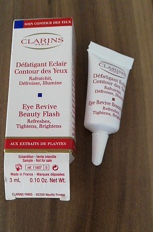 Clarins Eye Revive Beauty Flash Göz Kremi 3 Ml Açılmamış Kutusun Clarins  Cilt Bakımı %85 İndirimli - Gardrops