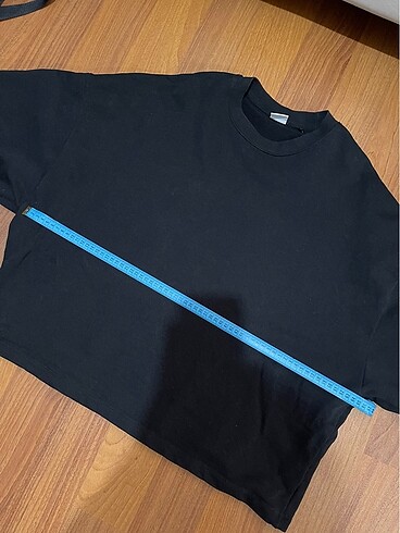 m Beden siyah Renk Bershka Oversize Tshirt
