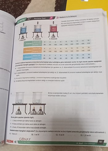 Beden 8. Sınıf Fen Bilimleri Zoom Serisi Soru Bankası