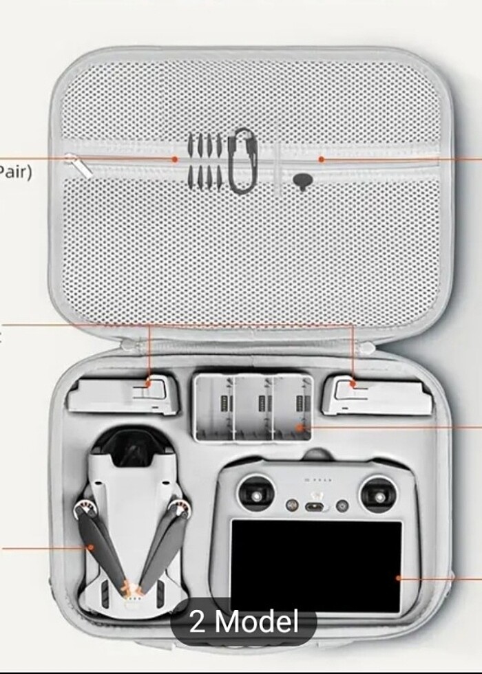 DJİ MİNİ 3 PRO UYUMLU ÇANTA
Dji çanta - Görsel 4