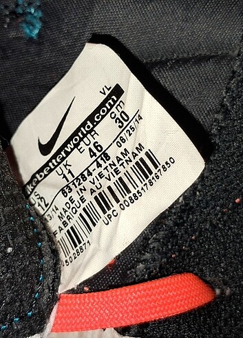 45 Beden turuncu Renk Nike tiempo krampon halısaha