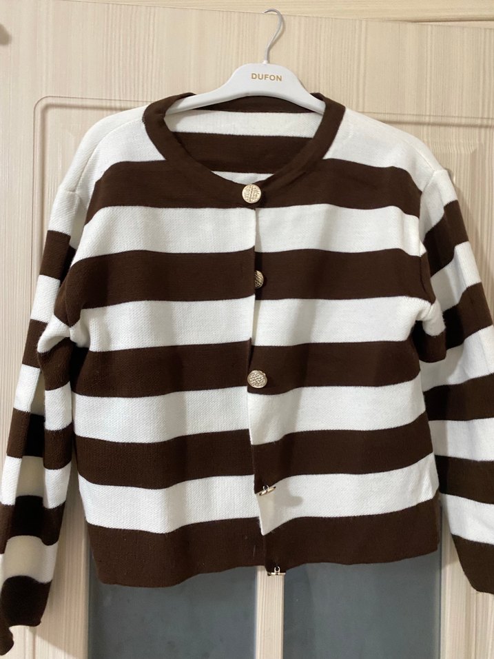 Deri Pilili Midi Kahverengi Kadın Etek - Görsel 4