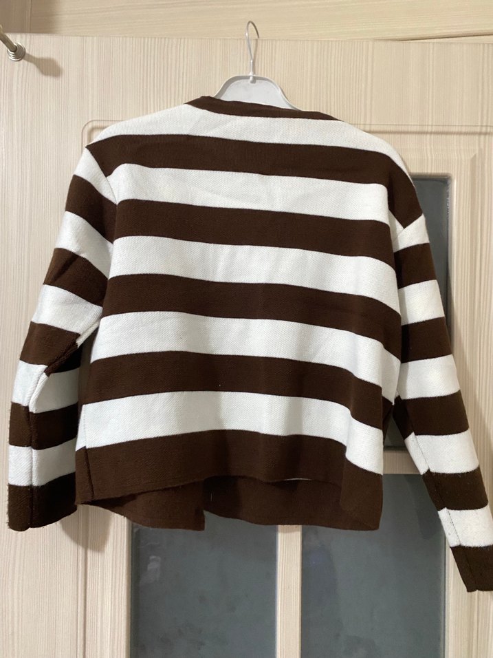 Deri Pilili Midi Kahverengi Kadın Etek - Görsel 3