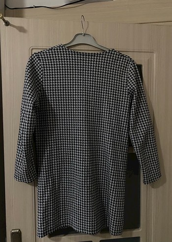 Düğmeli Midi Kadın Gri Ceket - Görsel 4