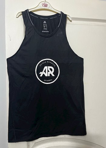 Erkek Siyah Baskılı Kolsuz Spor Tişört - Görsel 7