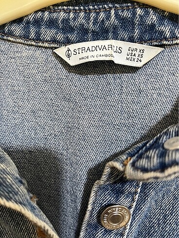xs Beden mavi Renk Jean elbise