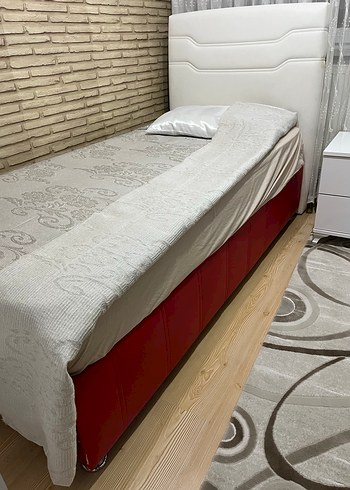 Tek kişilik baza ve yatak - Görsel 3