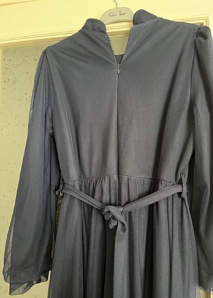 Tesettür abiye ACİL SATILIK - Görsel 4