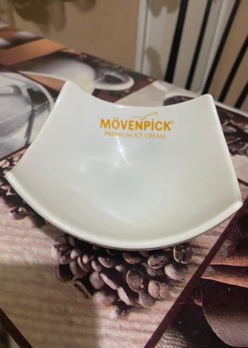 Mövenpick Baskılı Beyaz Tabak - Görsel 3