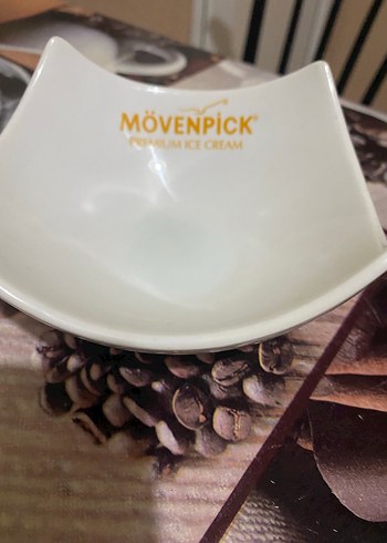 Mövenpick Baskılı Beyaz Tabak - Görsel 2