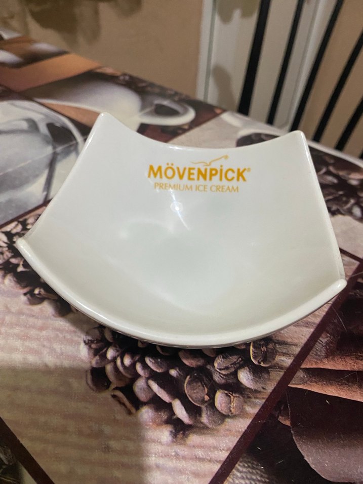 Mövenpick Baskılı Beyaz Tabak - Görsel 3