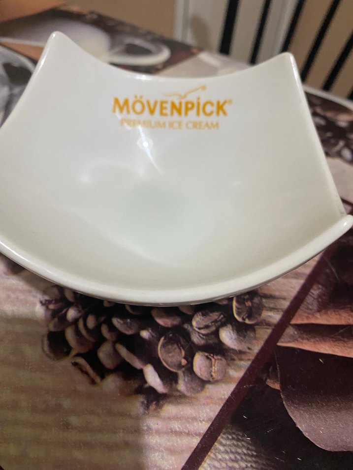 Mövenpick Baskılı Beyaz Tabak - Görsel 2