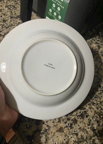 Sarı Desenli Tabak Seti - Görsel 5