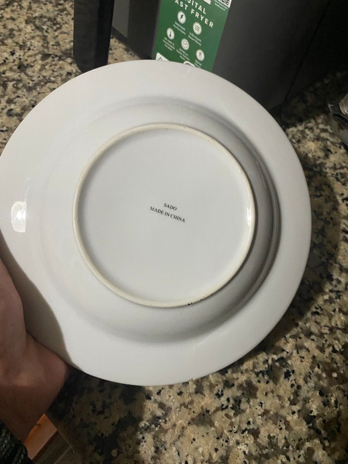 Sarı Desenli Tabak Seti - Görsel 5