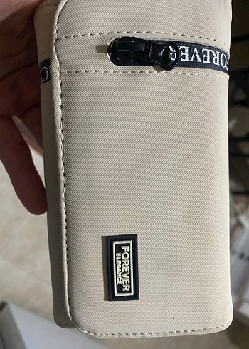 Bej Fermuarlı Kadın Cüzdan - Görsel 3